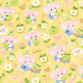 Vải in nhiệt họa tiết pastel